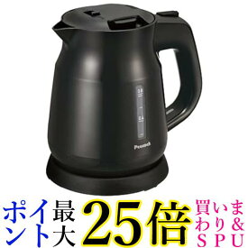 ピーコック WFK-08-B(ブラック) 電気ケトル 0.8L 送料無料 【G】