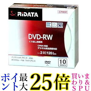 CebN RiDATA JԂ^pDVD-RW 10pbN XP[X DVD-RW120.10P SC A  yGz