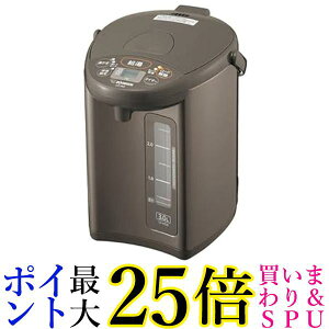 象印 電気ポット 3.0L メタリックブラウン CD-WZ30-TM 送料無料 【G】