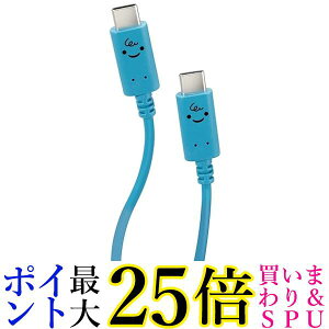 GR MPA-CCF10BUF u[ ubN USB-C USB-C P[u 60W 20V 3A 1m USB PDΉ xCr[  yGz