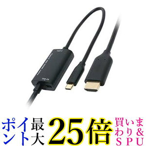 ~V PDΉType-C to HDMIP[u 1m USD-PFH10/BK  yGz