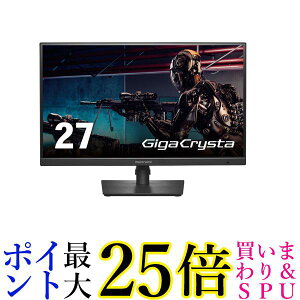ACI[f[^ 180HzWQHDΉ27^Q[~Oj^[ GigaCrysta LCD-GDQ271JA  yGz