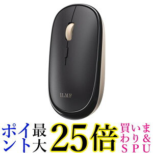 エレコム ワイヤレスマウス ILMF 薄型 静音 無線2.4GHz 4ボタン ブラック M-TM10DBBK-IL 送料無料 【G】