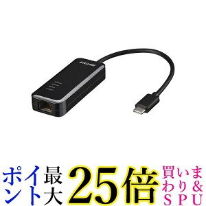 obt@[ GigaΉ Type-C USB3.2 Gen1 pLANA_v^[ ubN LUA5-U3-CGTE-BK 1  yGz