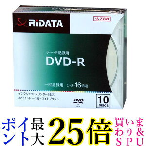 RiTEK D-R16X47G.PW10P SC B f-^p DVD-R 4.7GB  ǋL L^  yGz