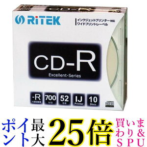 RiTEK CD-R700EXWP.10RT SC N f-^p CD-R 700MB L^  yGz