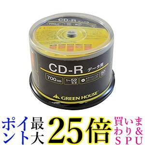 GREEN HOUSE CD-R f[^p GH-CDRDA50