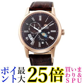 オリエント時計 オリエント Orient クラシック SUN＆MOON セミスケルトン RN-AK0002Y