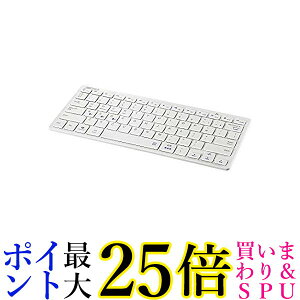 iBUFFALO Bluetooth 3.0�Ή� �R���p�N�g�L�[�{�[�h BSKBB310WH