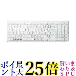 �G���R�� �������^�R���p�N�g�L�[�{�[�h �z���C�g TK-FDP099TWH(1��)