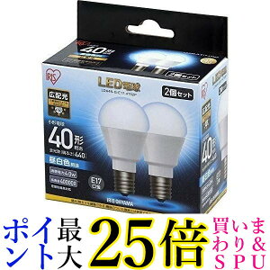 �A�C���X�I�[���} IRIS OHYAMA LED�d��2�Z�b�g E17�L�z���^�C�v 40�`���� �����F LDA4N-G-E17-4T52P