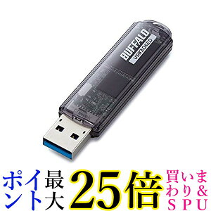BUFFALO USB�������[ RUF3-C64GA-BK 64GB