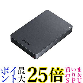 BUFFALO ポータブルHDD HD-PGF2.0U3-BBKA