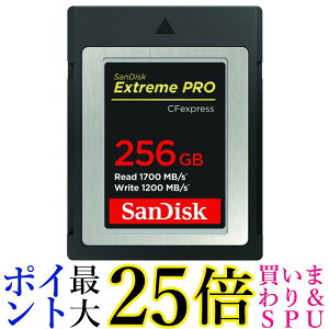 SanDisk GNXg[v CFexpress TypeB J[h SDCFE-256G-JN4NN
