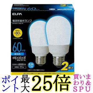 �G���p EFA15ED11-A061-2P �d���`�u�������v �����F E26���� 60W 2��