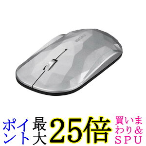 �o�b�t�@���[ BSMBW330GSV�W�I���g���[�V���o�[USB BlueLED���w���}�E�X 3�{�^��