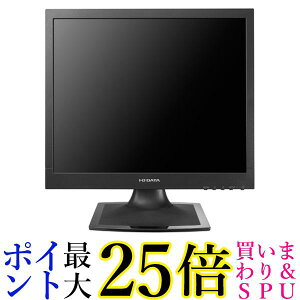 I�EO DATA 17�^�X�N�G�A�t���f�B�X�v���C �u���b�N LCD-AD173SESB-A
