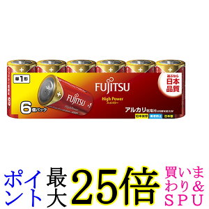 �x�m�� High Power �A���J�����d�r �P1�` 1.5V 6�p�b�N LR20FH6S