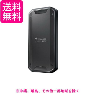 SanDisk Professional 2TB PRO-G40 SSD - �ő�3000MB �b�AThunderbolt 3 40Gbps�AUSB-C 10Gbps�AIP68�h�o �ϐ���