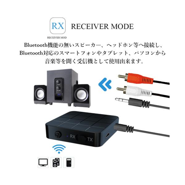 高品質Bluetooth トランスミッター 5.0 switch対応 ブルートゥース 送信機 受信機 レシーバー (管理S) 送料