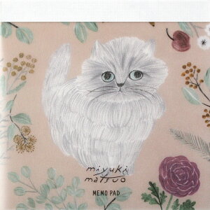 MATOKA }gJ ~L pbh  킢  L ˂ t[ lC IXX l i قсb MATSUO MIYUKI MEMO PAD b MATOKA }gJ