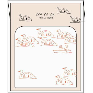 Ah la la A ӂ }gJ   CXg  [ q ق  킢 lC Mtg j a | AH LA LA STICKY MEMO A ӂ | MATOKA GER~[ G