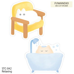 }gJ p\R X}zXebJ[  ق킩 ˂ XC[cq ˂ pXeJ[ CXg  [ q ق 킢 | FUWANEKO DIE-CUT STICKER ӂ˂ _C