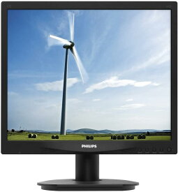Philips ディスプレイ 17S4LAB/11 ブラック 17インチ/スクエア/5ms/スピーカー付 中古モニター 送料無料 一ヶ月保証