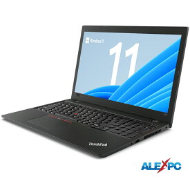 ノートパソコン 中古パソコン Webカメラ内蔵 Lenovo ThinkPad L580 15.6型大画面 8世代Core i5-8250U メモリ8GB NVMeSSD256GB Type-C テンキー HDMI Office Windows11 送料無料