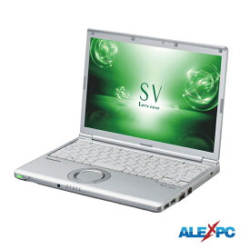 ノートパソコン Panasonic Let's note CF-SV7 12.1型軽量約0.919kg 高解像度1920x1200 8世代Core i5-8350U vPro SSD256GB メモリ8GB Type-C Thunderbolt3 HDMI Office Windows11 送料無料 中古パソコン