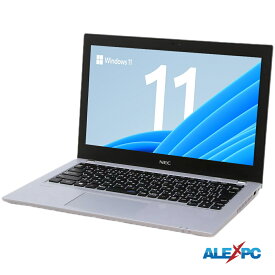 中古パソコン ノートパソコン Webカメラ内蔵 NEC VersaPro VKM17 12.5型 8世代Core i5-8350U NVMeSSD256GB メモリ8GB Type-C Thunderbolt3 HDMI Windows11 Office 送料無料