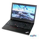 中古パソコン Lenovo ThinkPad L570 15.6型大画面 テンキー インテルCore i5-7300U SSD256GB メモリ8GB D-Sub15 MiniDisplayPort DVD Office Windows10 送料無料 ノートパソコン