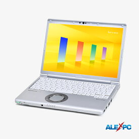 ノートパソコン IRカメラ顔認証 Panasonic Let's note CF-SV9 12.1型約900g 高解像度1920×1200WUXGA 第10世代Core i5-10310U vPro NVMeSSD256GB メモリ8GB Type-C Thunderbolt3 Wi-Fi6(802.11ax) Bluetooth5.2 HDMI Office Windows11 送料無料 中古パソコン