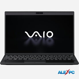 IRカメラ顔認証+指紋認証 LTE対応(SIMフリー)+Wi-Fi6(802.11ax)+Bluetooth5.2 VAIO Pro PJ(VJPJ13) 12.5型約910g 狭額縁フルHD 第10世代Core i5-1035G1 NVMeSSD512GB メモリ8GB Type-C(5K出力対応) Thunderbolt3 キーボードバックライト HDMI Office Windows11 中古ノートPC