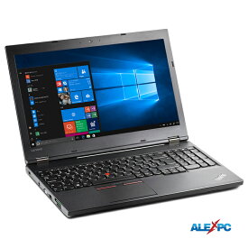 ノートパソコン 中古パソコン Webカメラ内蔵 Lenovo ThinkPad L570 15.6型大画面 7世代Core i5-7200U メモリ16GB 新品SSD512GB テンキー DVDスーパーマルチ Office Windows10 送料無料