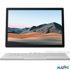 中古ノートパソコン 2in1PC Microsoft Surface Book 3 13.5型PixelSense 高解像度3000x2000 タッチパネル 第10世代Core i7-1065G7 NVMeSSD1TB メモリ32GB NVIDIA GeForce GTX 1650 顔認証カメラ Wi-Fi6 キーボードバックライト USB-C Office Windows11 送料無料