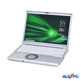 Wi-Fi6(802.11ax)+Bluetooth5.2 IRカメラ顔認証 Panasonic Let's note CF-SV1 12.1型約950kg 高解像度1920x1200 第11世代Core i5-1145G7 vPro メモリ16GB NVMeSSD256GB Type-C Thunderbolt4 HDMI Intel Iris Xe Graphics Office Windows11 送料無料 中古ノートパソコン