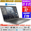 Wi-Fi6+Bluetooth5.2 IRカメラ顔認証+指紋認証 HP ZBook Firefly 14 G8 Mobile Workstation 14インチ薄型 NVIDIA T500(4GB GDDR6)搭載 第11世代Core i7-1185G7 vPro NVMeSSD1TB メモリ32GB Type-C Thunderbolt4 キーボードバックライト NFCセンサー HDMI2.0 Office Windows11