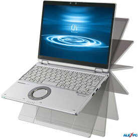コンバーチブルノートパソコン 2in1PC Panasonic Let's note CF-QV9 約925g 12.0型静電式マルチタッチパネル Wi-Fi6 Bluetooth5.2 IRカメラ顔認証 高解像度2880×1920 第10世代Core i5-10310U vPro 新品NVMeSSD512GB メモリ16GB Type-C Thunderbolt3 HDMI Office Windows11