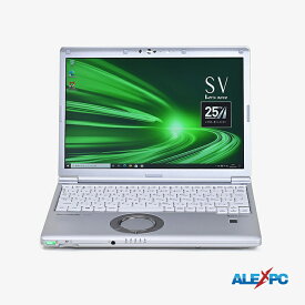 中古ノートパソコン IRカメラ顔認証+指紋認証 Panasonic Let's note CF-SV9 12.1型約915g 高解像度1920×1200WUXGA 第10世代Core i5-10310U vPro NVMeSSD256GB メモリ8GB Type-C Thunderbolt3 Wi-Fi6(802.11ax) Bluetooth5.2 HDMI Office Windows11 送料無料