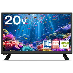 [����5]ASTEX 20�^ HD�t���e���r VA�p�l�� USB HDD�^��Ή� HDMI×2���� �n�f�W�Ή� AS-2001TV (�{�B�l����B����)