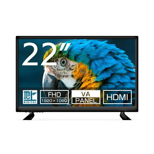 [����5]ASTEX 22�^ �t��HD�t���e���r VA�p�l�� USB HDD�^��Ή� HDMI×2���� �n�f�W�Ή� AS-2201FTV (�{�B�l����B����)