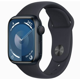 Apple(アップル) Apple Watch Series 9 GPSモデル 41mm MR8W3J/A ミッドナイトスポーツバンド S/M