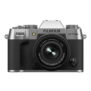 FUJIFILM(�t�W�t�B����) FUJIFILM X-T50 XC15-45mm�����Y�L�b�g �V���o�[ ���p2����ݒ胂�f��