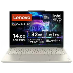 Lenovo(m{) Lenovo Yoga Slim 7i Aura Edition Gen10 83JX0050JP V[VF