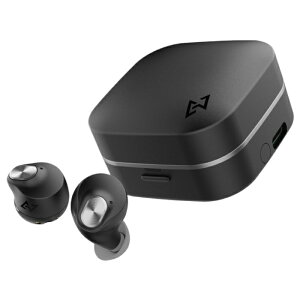 �v���V�[�h�W���p�� AVIOT True Wireless Earphones TE-Q3-BK �u���b�N�I�j�L�X