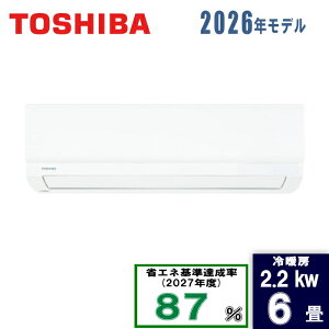 ����(TOSHIBA)(�g�E�V�o) 6��RAS-2216TM(W) �z���C�g [2.2kW]