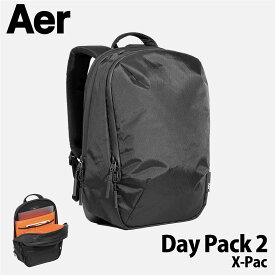 Aer（エアー）Day Pack 2 X-PAC/デイパック2 AER-91008 ブラック リュック バックパック 軽量 ビジネス 通学 通勤 出張 トラベル 旅行 キャンプ アウトドア 新生活 春夏【正規品】
