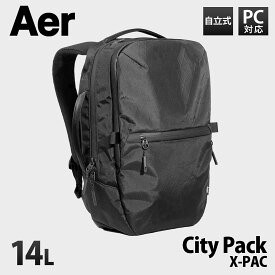 Aer（エアー）City Pack X-Pac/シティーパック AER-91011 ブラック リュック バックパック 軽量 ビジネス 通学 通勤 出張 トラベル 旅行 キャンプ アウトドア 新生活 春夏【正規品】