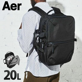 Aer（エアー）FLIGHT PACK 3 / フライトパック3 AER-21037 ブラック コーデュラ リュック バックパック ビジネス 通学 通勤 出張 トラベル 旅行 キャンプ アウトドア 新生活 春夏【正規品】